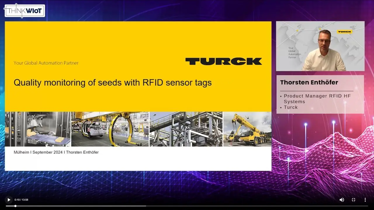 Thorsten Enthöfer: Quality Monitoring of Seeds with RFID Sensor Tags