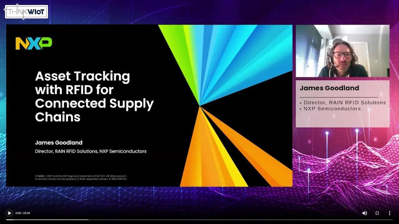 James Goodland: RFID for Connected Supply Chains