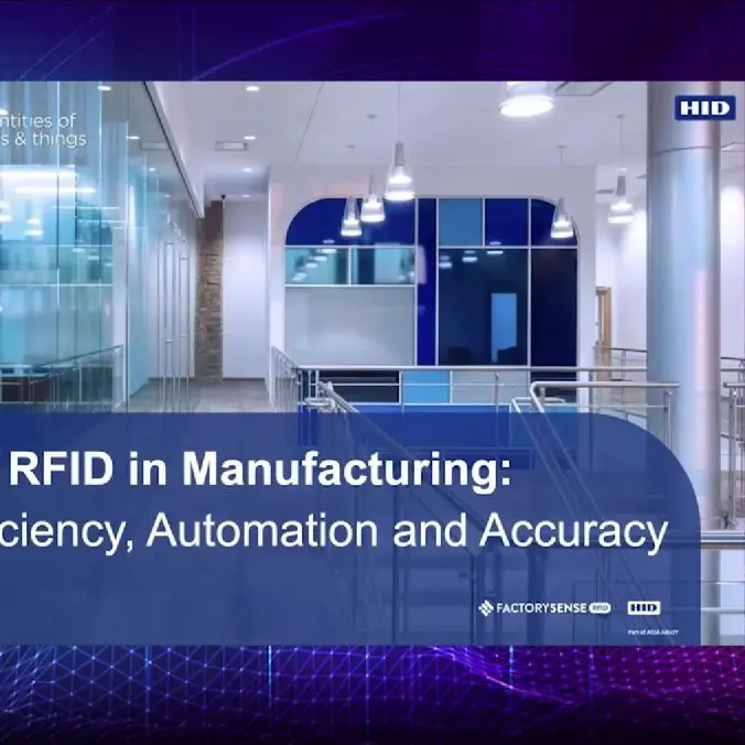 Helen Barker & Neal Lober: Mastering RFID in Manufacturing