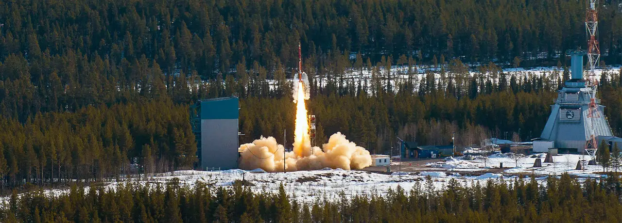 Airbus rocket TEXUS 60 was launched in Kiruna, Sweden