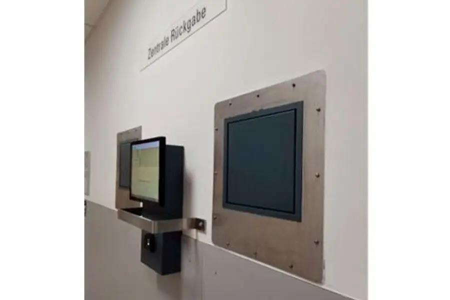 Central Return Cabinet at University Hospital Graz