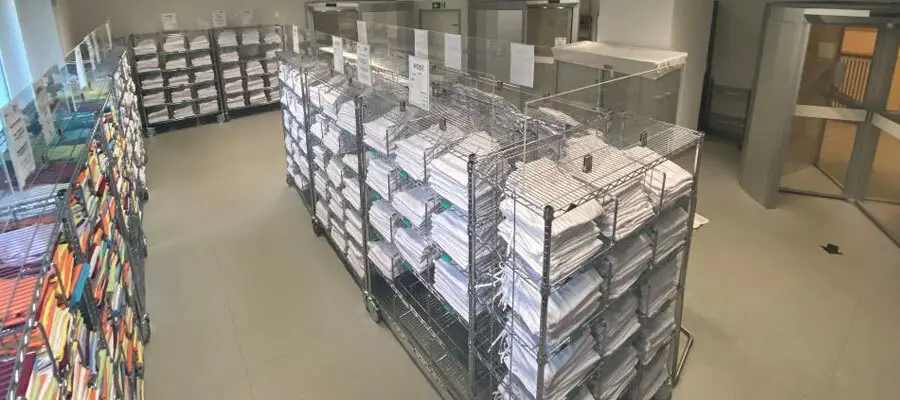 Clothing Room at University Hospital Graz