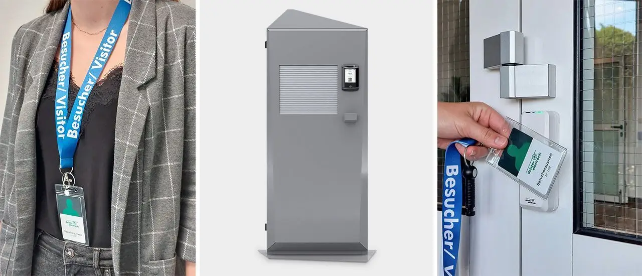 Besuchermanagement mit RFID und QR-Codes