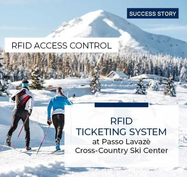 RFID Ticketing System at Passo Lavazè Cross-Country Ski Center