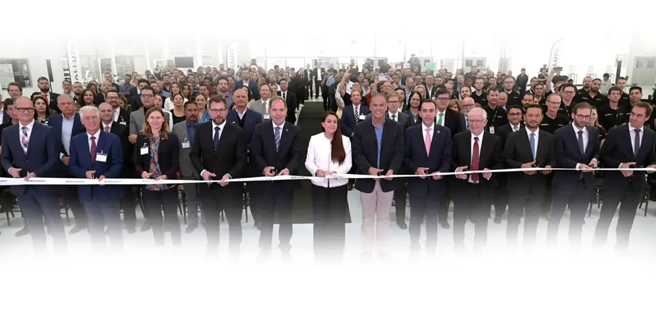 Balluff opened a new production facility in Aguascalientes, Mexico, on October 27th, 2023.