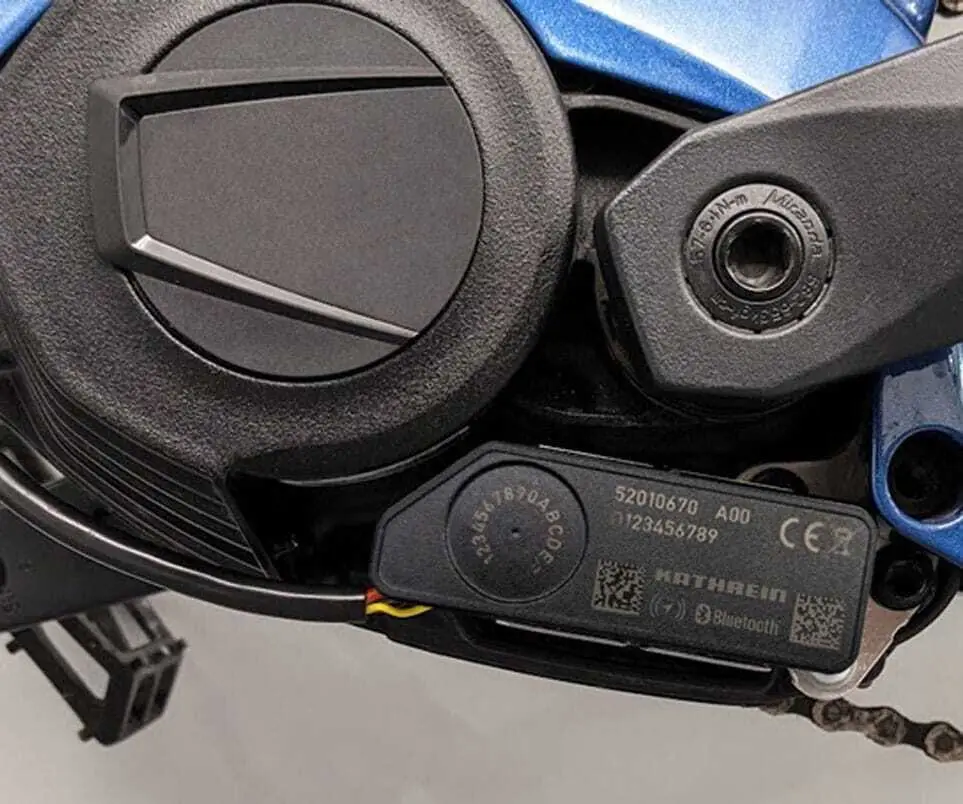 Corratec bike localization: the Kathrein tracker is waterproof and vibration resistant with a IP55 protection class.