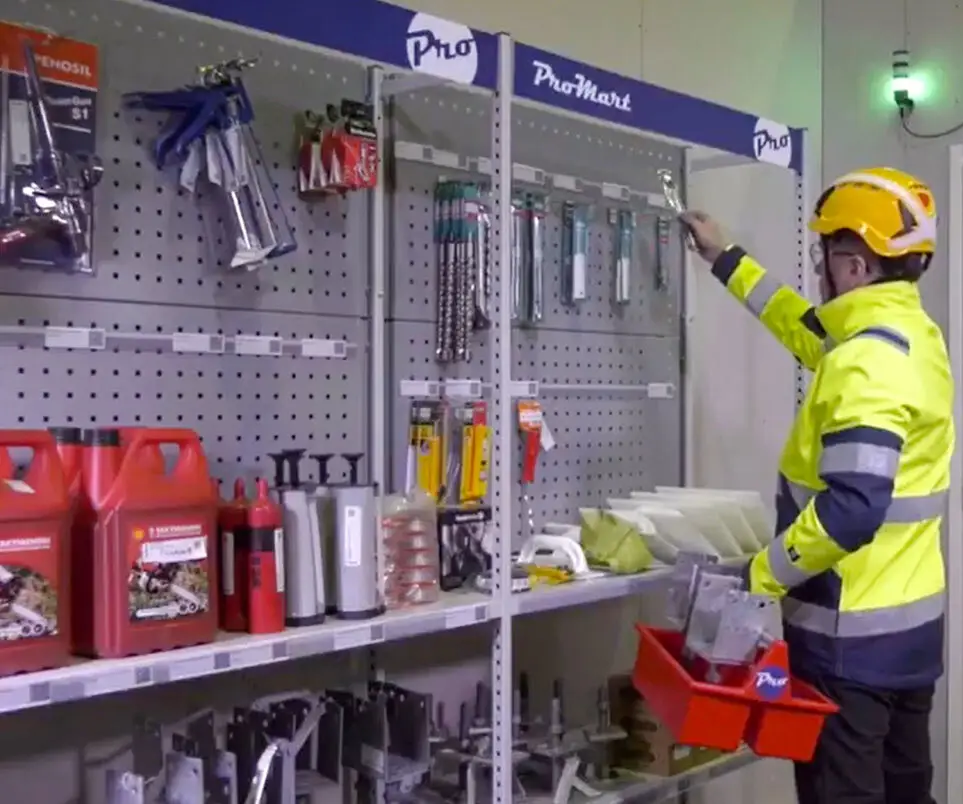 Improved customer satisfaction is the main benefit of the RFID solution. At the same time, ProMart is opening up new sales areas with the business concept.