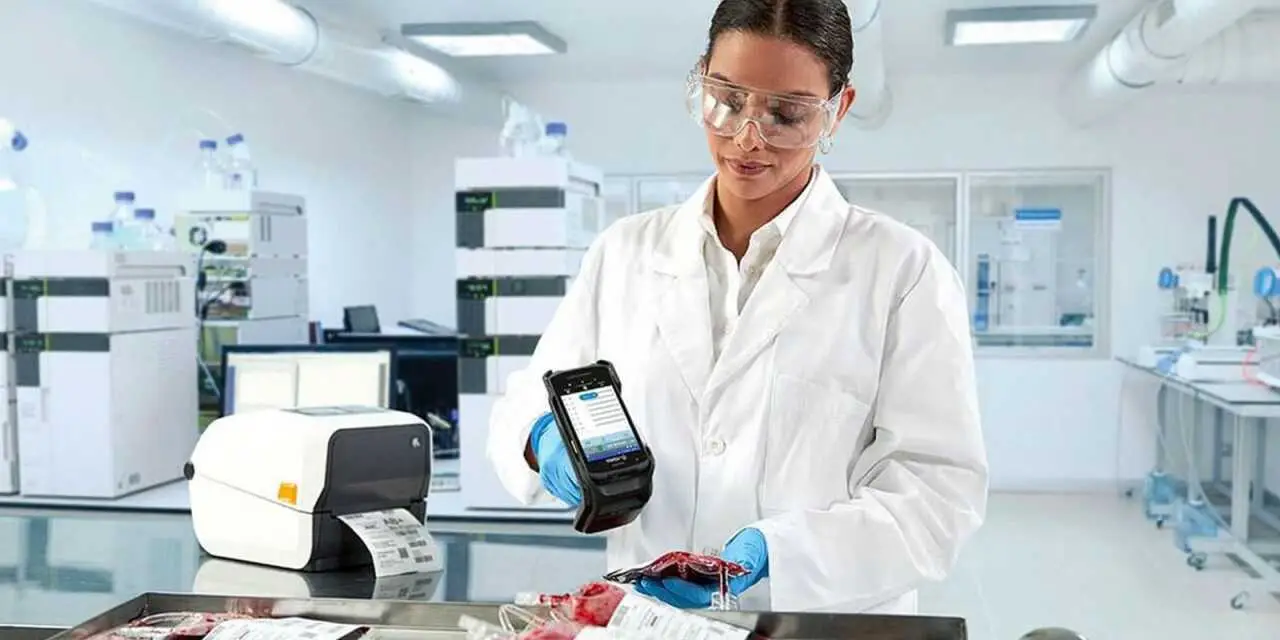 In the Trust's application, the main use of the devices is to read RFID tags and scan patient care procedures.