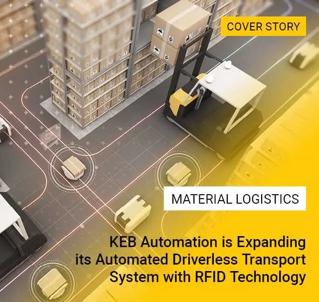 KEB Automation Expands Driverless Transport System With RFID
