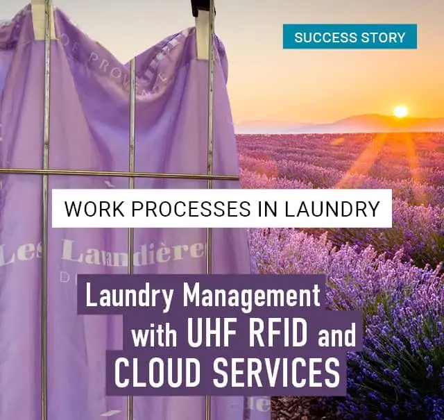 Wäschemanagement mit UHF-RFID und Cloud-Diensten