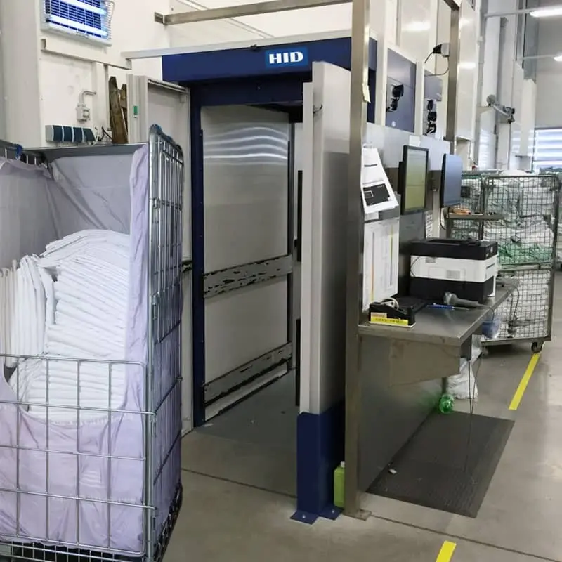 Les Lavandières de Provence: Durch den Einsatz der RFID-Technologie werden Zeit und Kosten gespart.