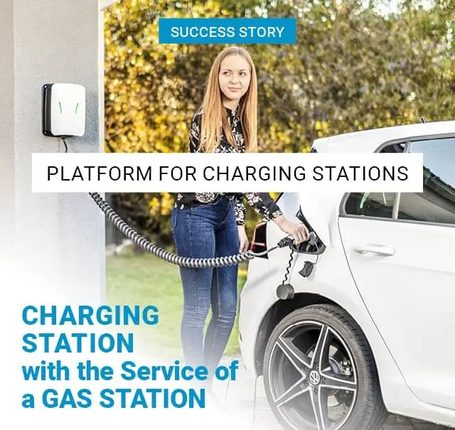 Charging Station with the Service of a Gas Station