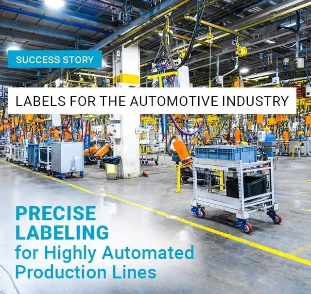 Precise Labeling for Highly Automated Production Lines