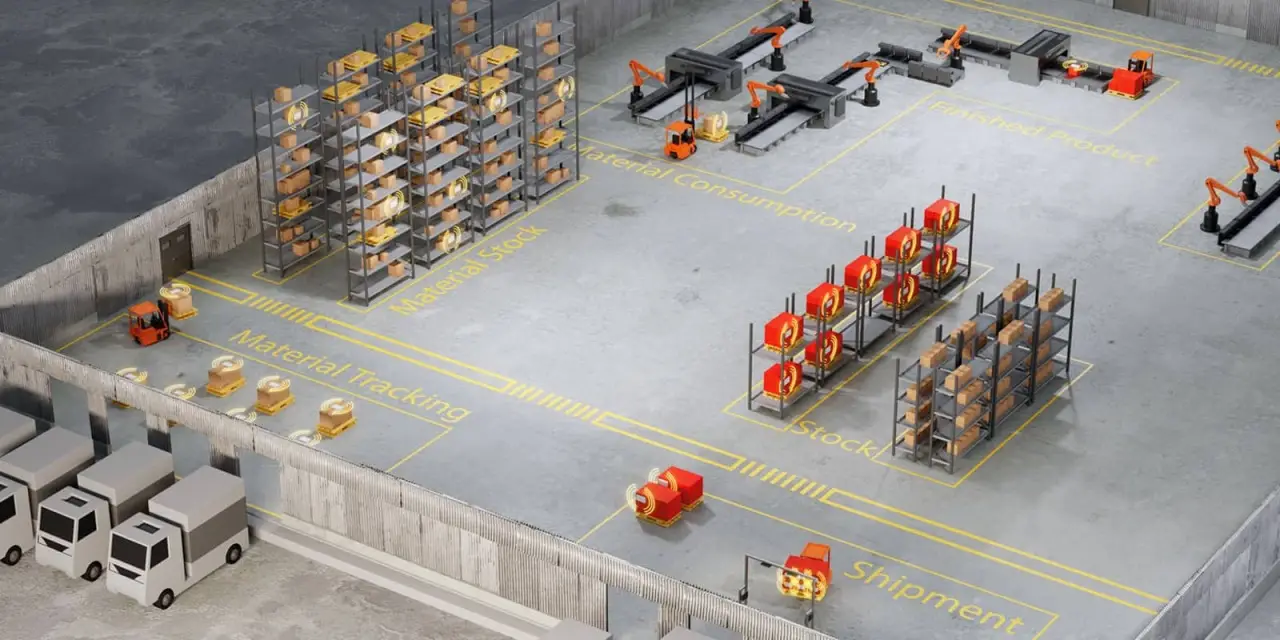 Process automation with RFID