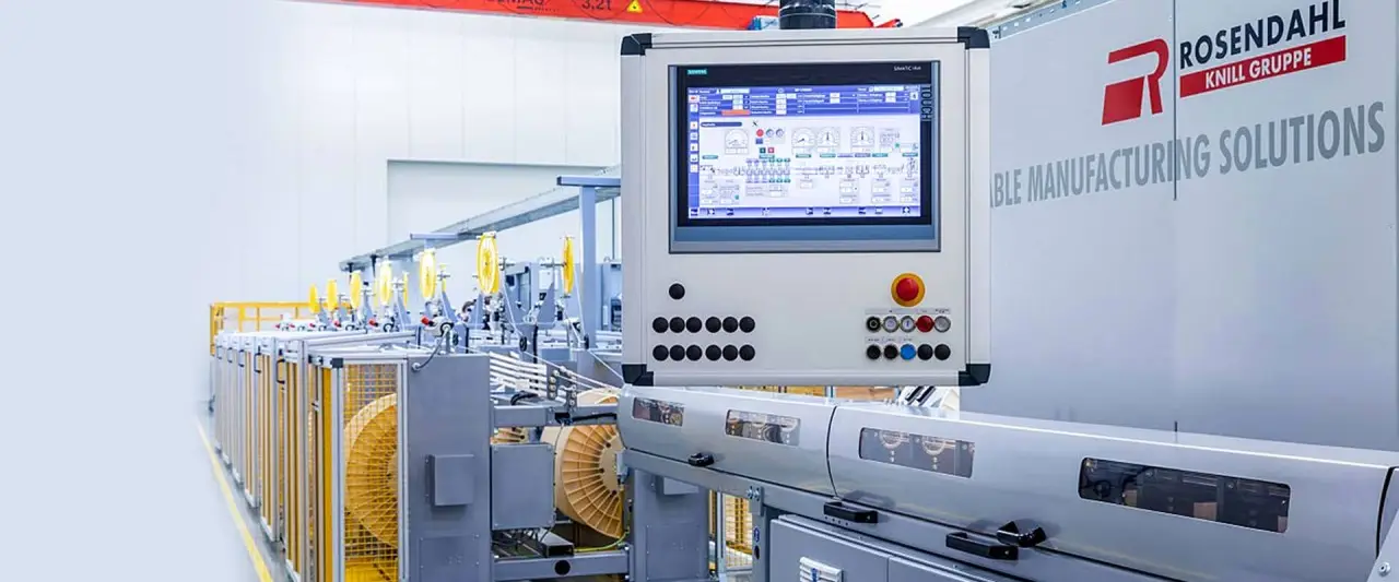 With automation solutions from Siemens and the OPC UA communication standard, Rosendahl Nextrom connects all production steps.