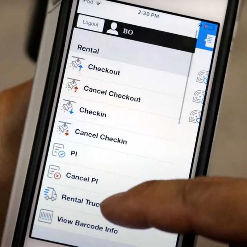 The US-American audio and video rental company Rentex tracks over 200,000 assets with RFID.