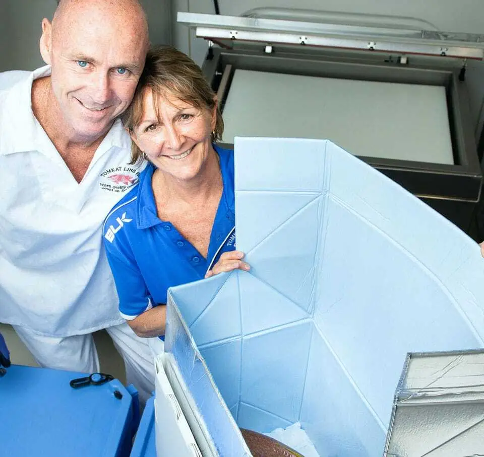 Tom & Kath Long are COO and Founder of TomKat Line Fish respectively.