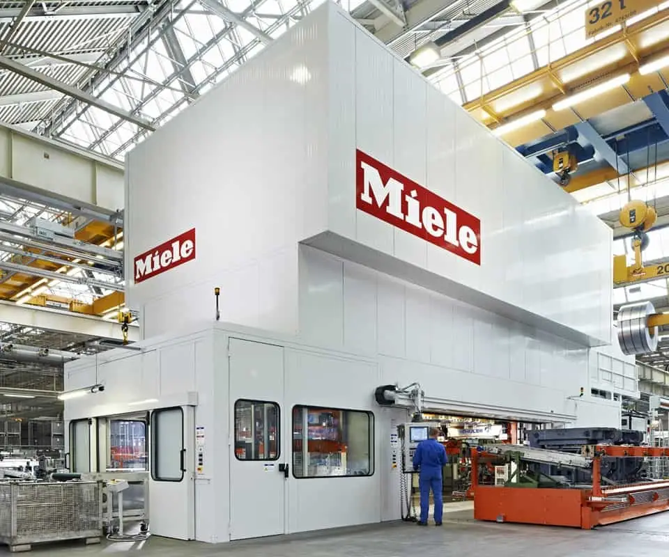 OPC UA at the Press Shop of Miele