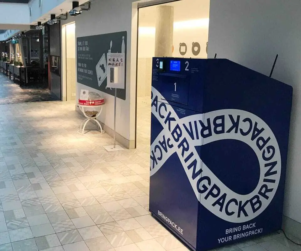 Cuploop’s vision: reverse vending machines for re-useable packaging as part of the smart city infrastructure.