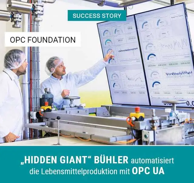 Bühler automatisiert die Lebensmittelproduktion mit OPC UA
