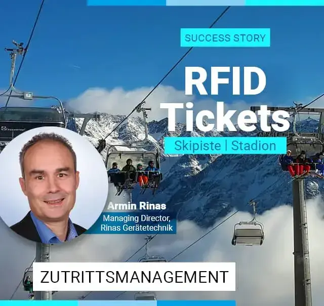 Skigebiete in den Alpen & Pyrenäen nutzen RFID-Tickets von Axess