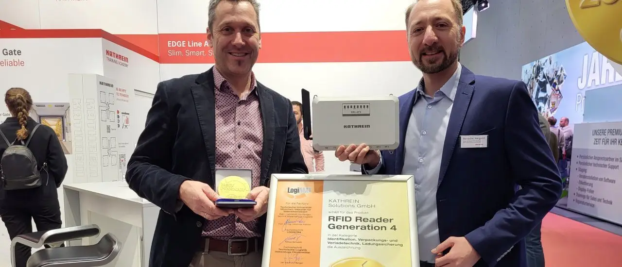 KATHREIN Solutions wins “LogiMAT BEST PRODUCT” Award 2025