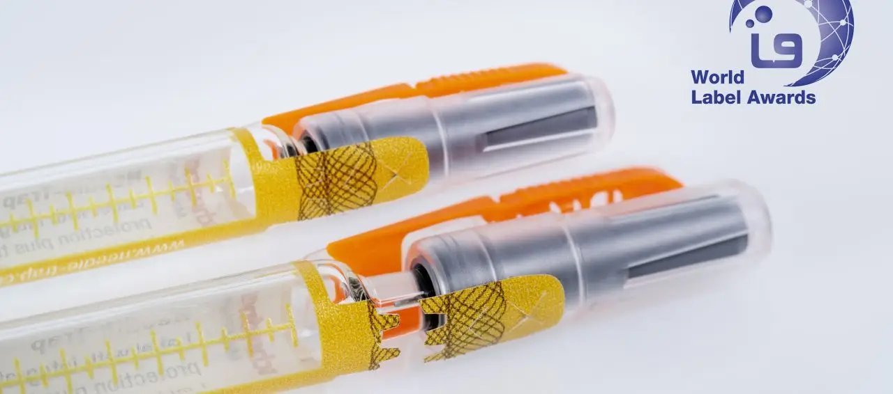 Schreiner Group gewinnt World Label Award für Needle-Trap Secu