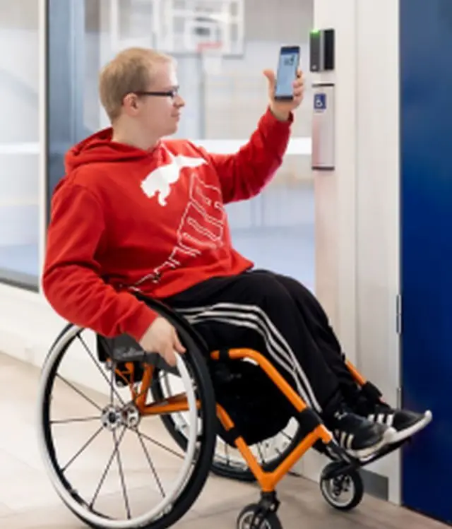 Municipality of Liminka: mobile access control
