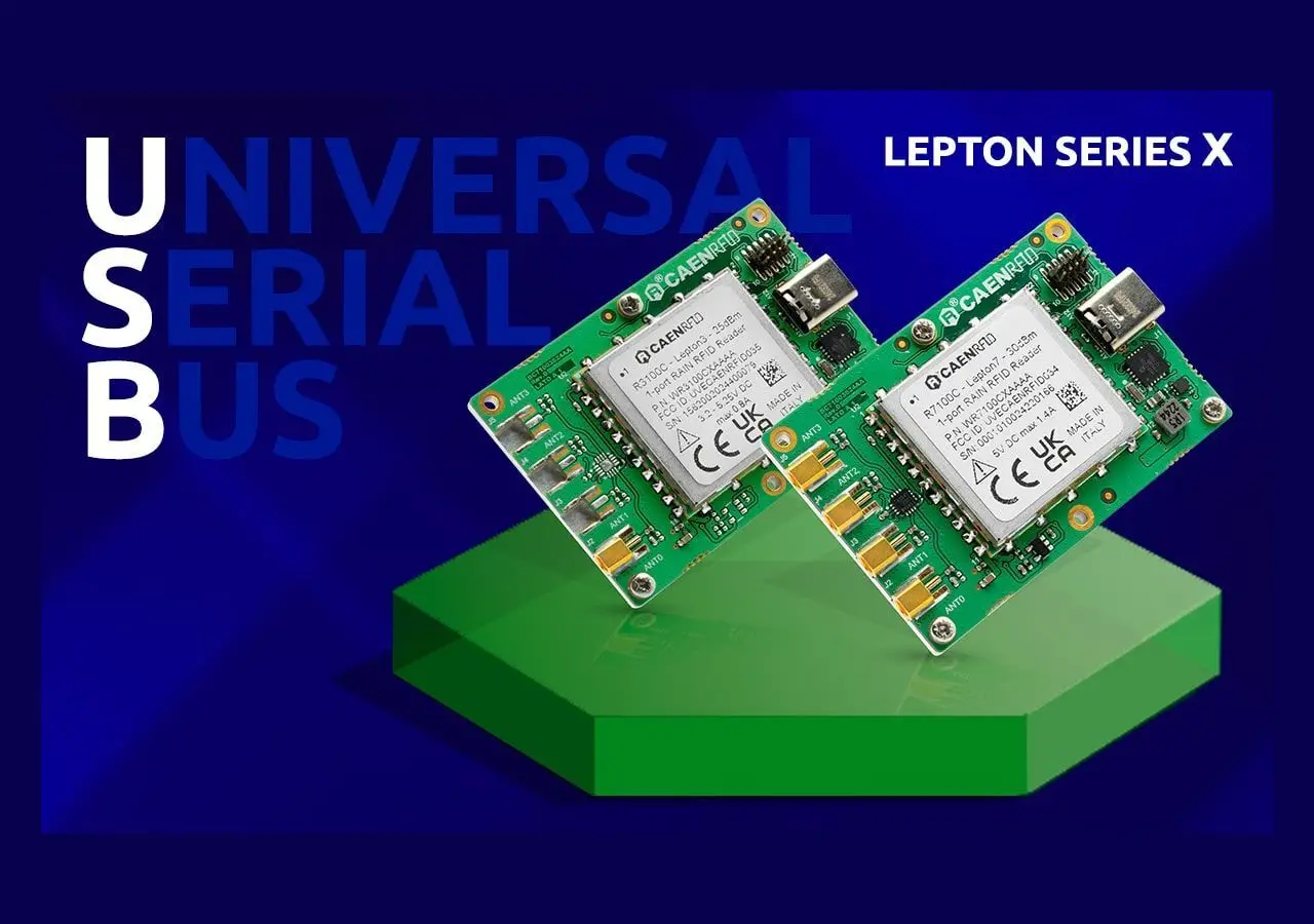 CAEN RFID Expands Lepton Module Line with USB Type-C Connectivity