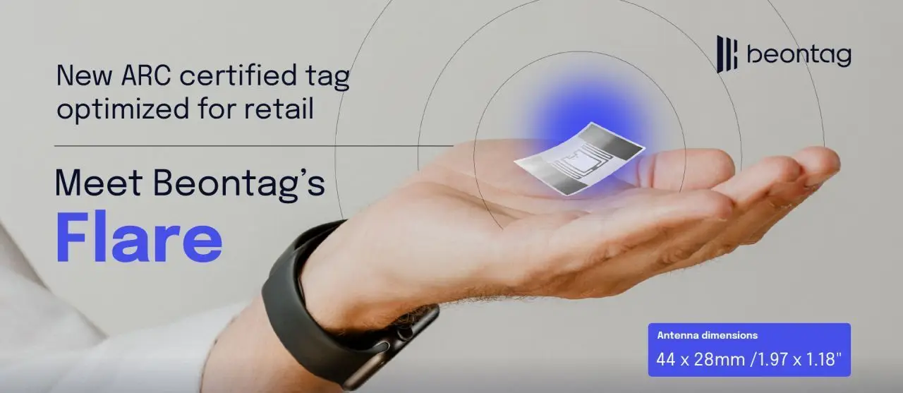 New ARC Certified RAIN RFID Tag: Discover Beontag's Flare