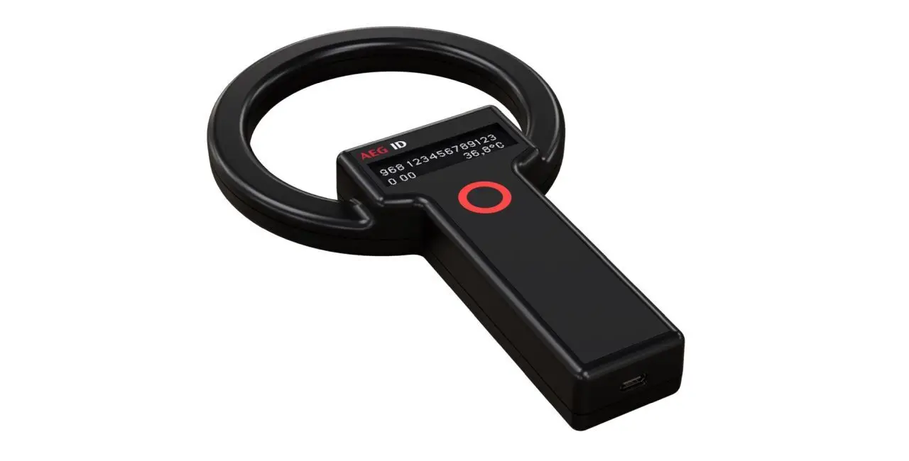 AEG ID launches RFID handheld reader ARE H3.0 at WIoT tomorrow 2024.