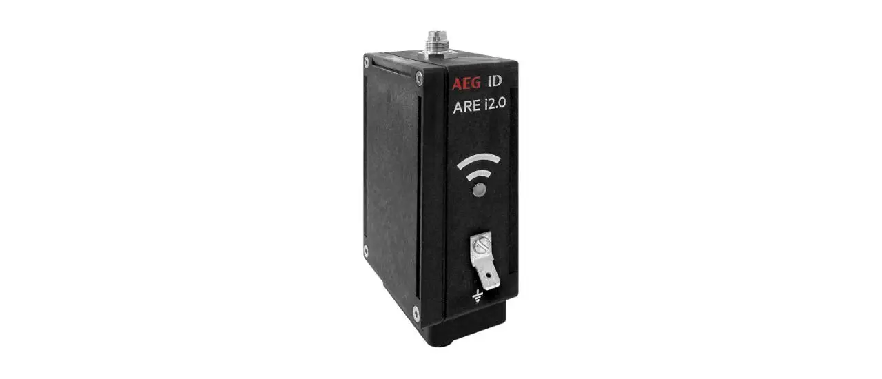 New Stationary Industrial Reader with External Antenna from AEG ID