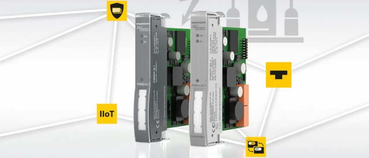 IIoT-Stromversorgung für excom-I/O-System von Turck