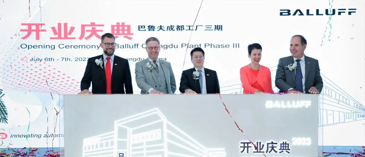 Balluff Expands Capacities in China