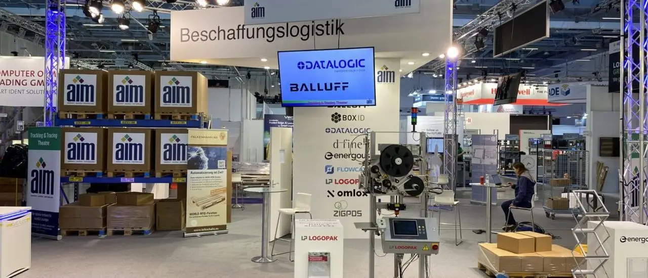 Das Tracking & Tracing Theater vom AIM-Verband auf der Lofimat 2025