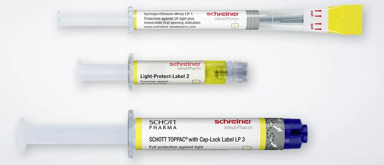Schreiner MediPharm präsentiert neue Funktionslabels für lichtempfindliche Wirkstoffe