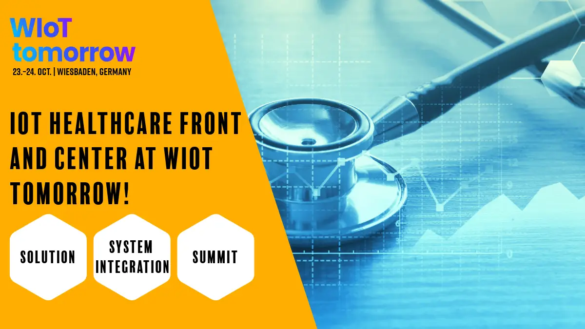 IoT Healthcare Front and Center at WIOT tomorrow!