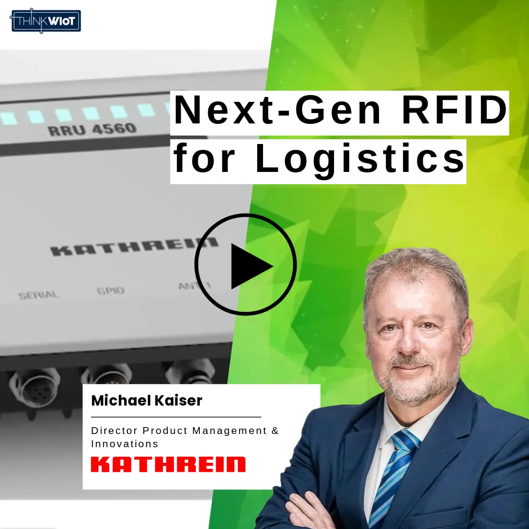 Michael Kaiser über drahtlose RFID-Konnektivität in der Logistik