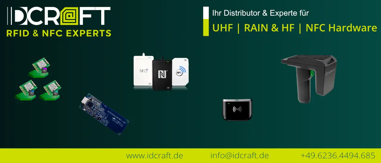 IDCRAFT – Ihr RFID Distributor für UHF|RAIN & HF|NFC