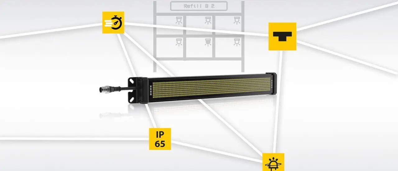 Turck offers easy-to-implement status and plain text displays