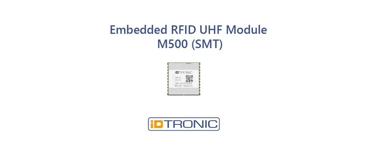 iDTRONIC M500: High-Performance RFID in Mini Format