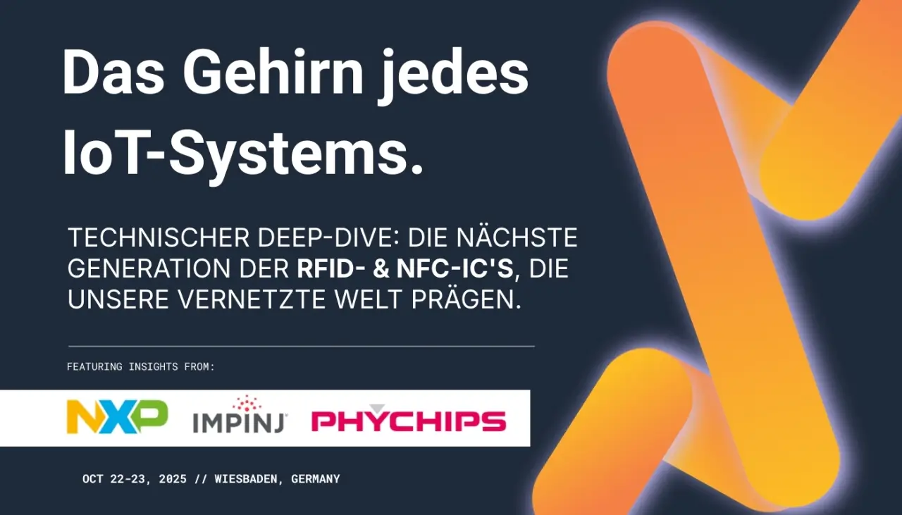 Das Gehirn jedes IoT-Systems:  Next-Generation RFID- & NFC-ICs auf der WIoT tomorrow 2025 