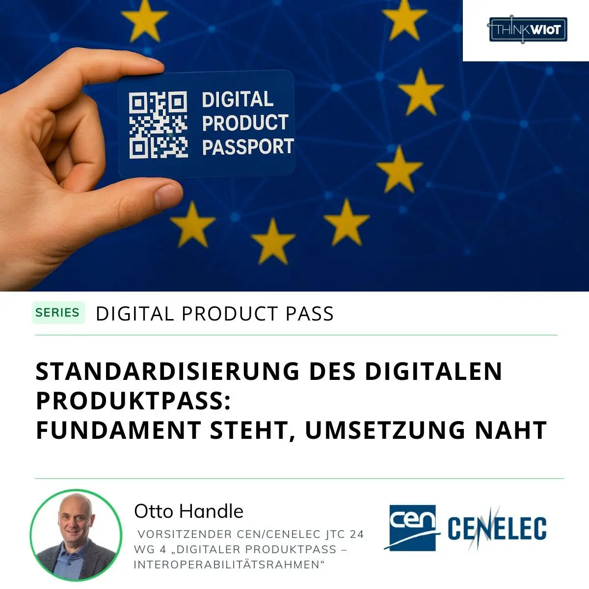 Standardisierung des Digitalen Produktpass: Fundament steht, Umsetzung naht