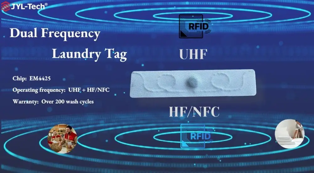 JYL-Tech Unveils Dual-Frequency Washable RFID Tags for Smarter Textile Tracking