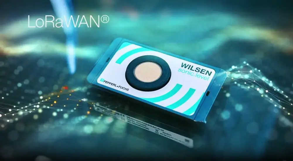 Capteur ultrasonique sans fil LoRaWAN pour surveillance de niveaux d'eau et déchets industriels