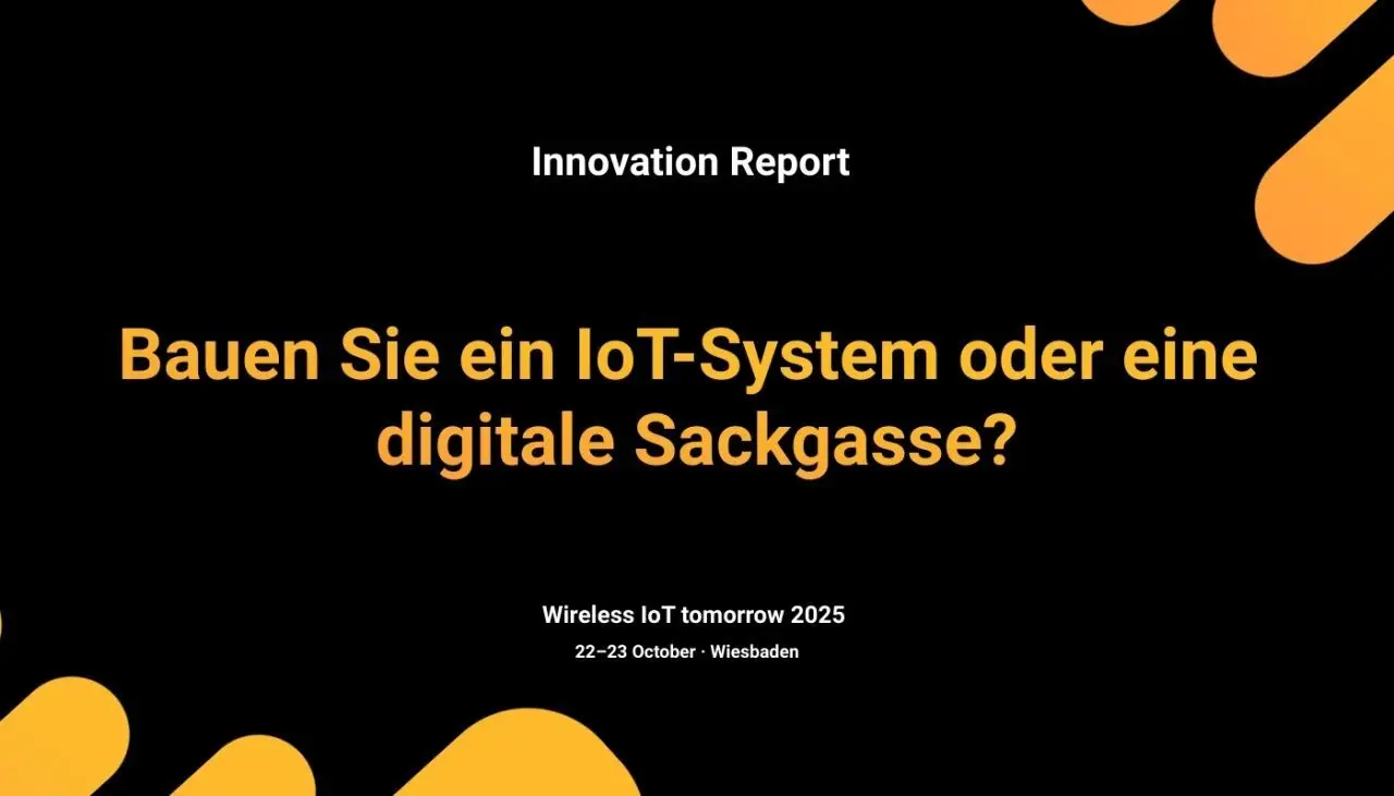 WIoT tomorrow Event 2025 zu IoT Interoperabilität und offenen Standards in Wiesbaden