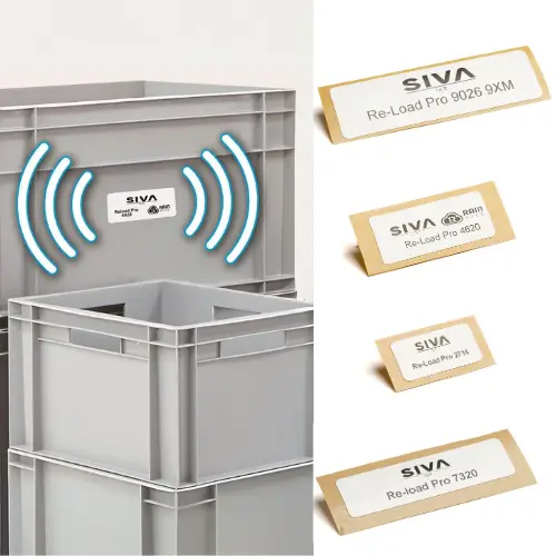 Product Re-Load Pro™- Durable & Washable RFID Labels for Returnable Transport Items (RTI's)