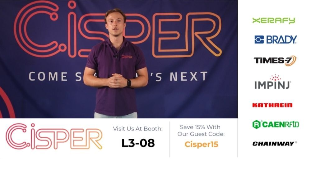 Cisper WIoT tomorrow 2025 — Largest RFID Booth
