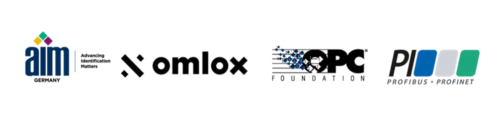 Grafik: OPC UA Companion Specification für Ortung verbindet omlox, AIM-D und Physical AI