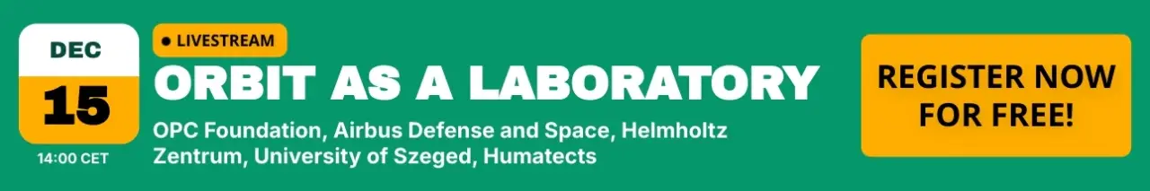 Info ORBIT AS A LABORATORY